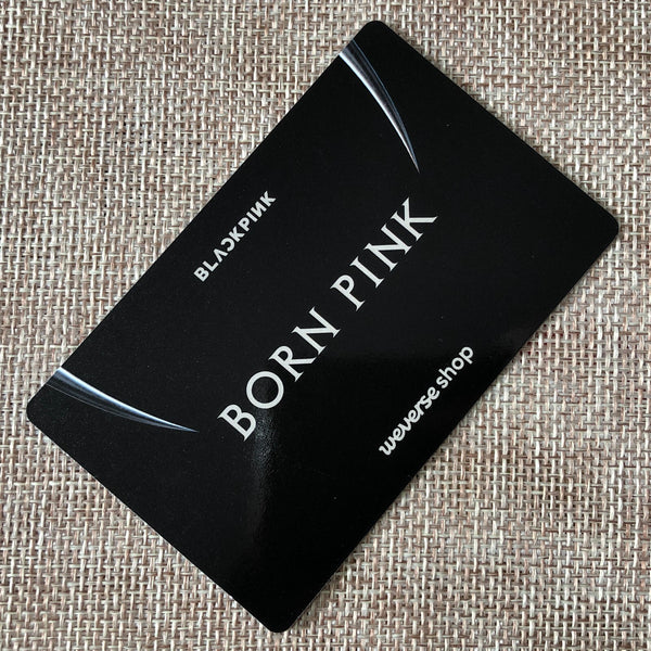 BLACKPINK JENNIE #2 [ Born Pink ] Official Photocard, WEVERSE POB / New / Gift
