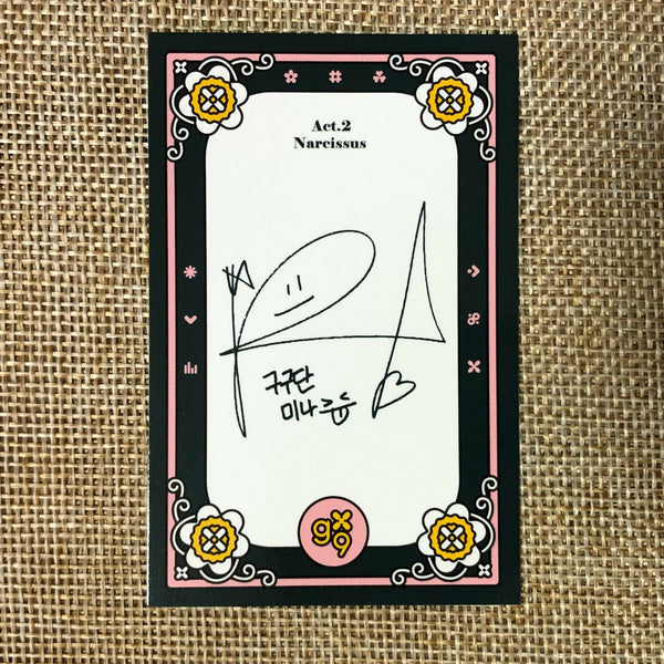 GUGUDAN MINA [Act.2 Narcissus] Official Photocard 2p, 2nd Mini Album / Gift