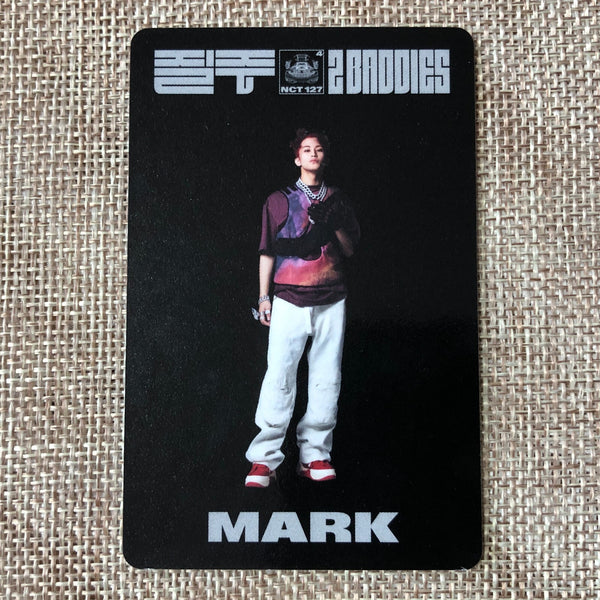 NCT 127 MARK [ BADDIES ] Official Photocard, SMC Ver. / New / Gift