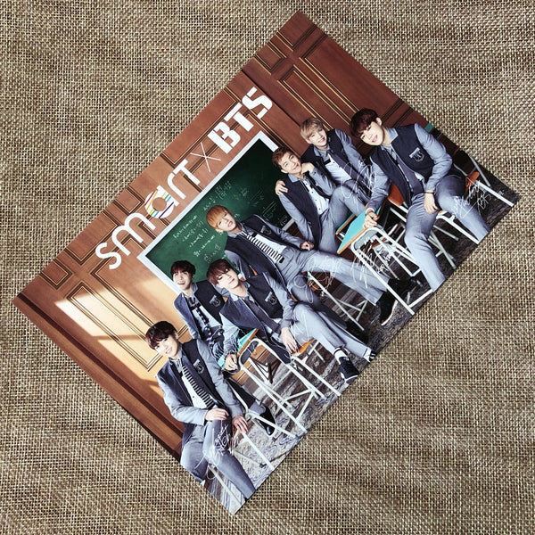BTS GROUP #10 [BTS X Smart Uniform] Promotional Official Photo / New, Rare /+G