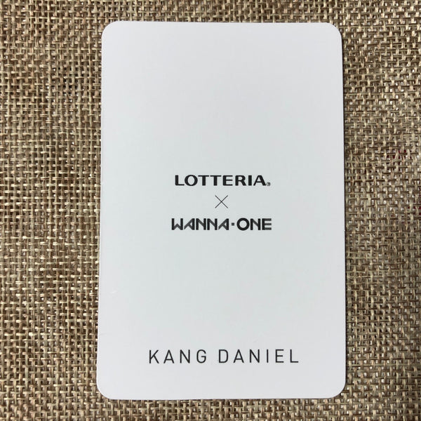 WANNA ONE KANG DANIEL [ Lotteria ] Official Photocard Set / New, Rare / Gift