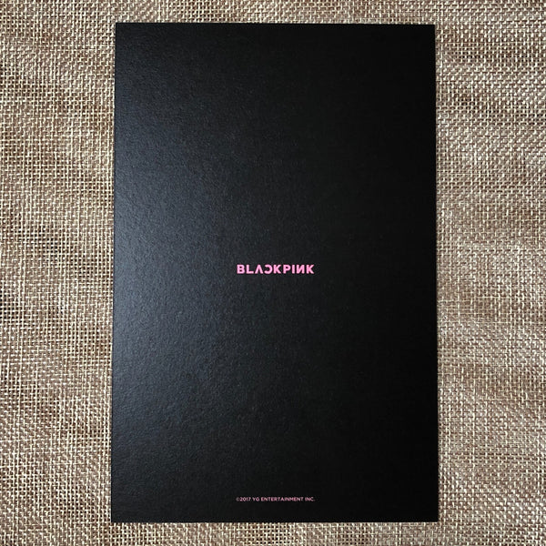 BLACKPINK JENNIE #3 [Pop-Up Store As If It's Your Last] Official Postcard / Gift