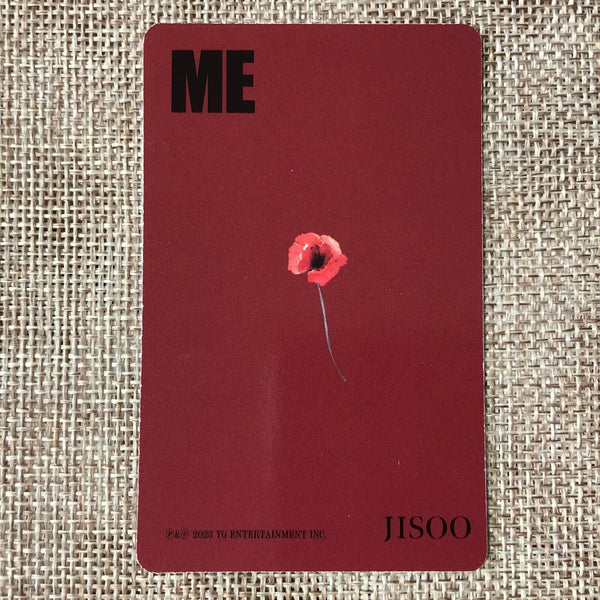 BLACKPINK JISOO [ ME ] Official Photocard, Solo 1st Single Tag Ver / New / Gift