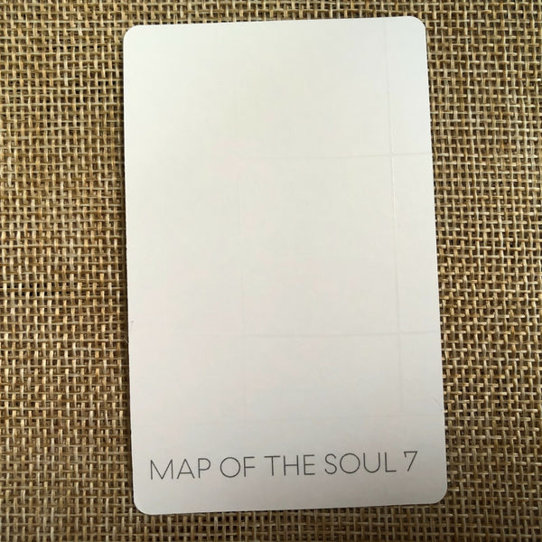 BTS V Taehyung [Map Of The Soul 7] Official Photocard, Ver 4 Album / New / Gift