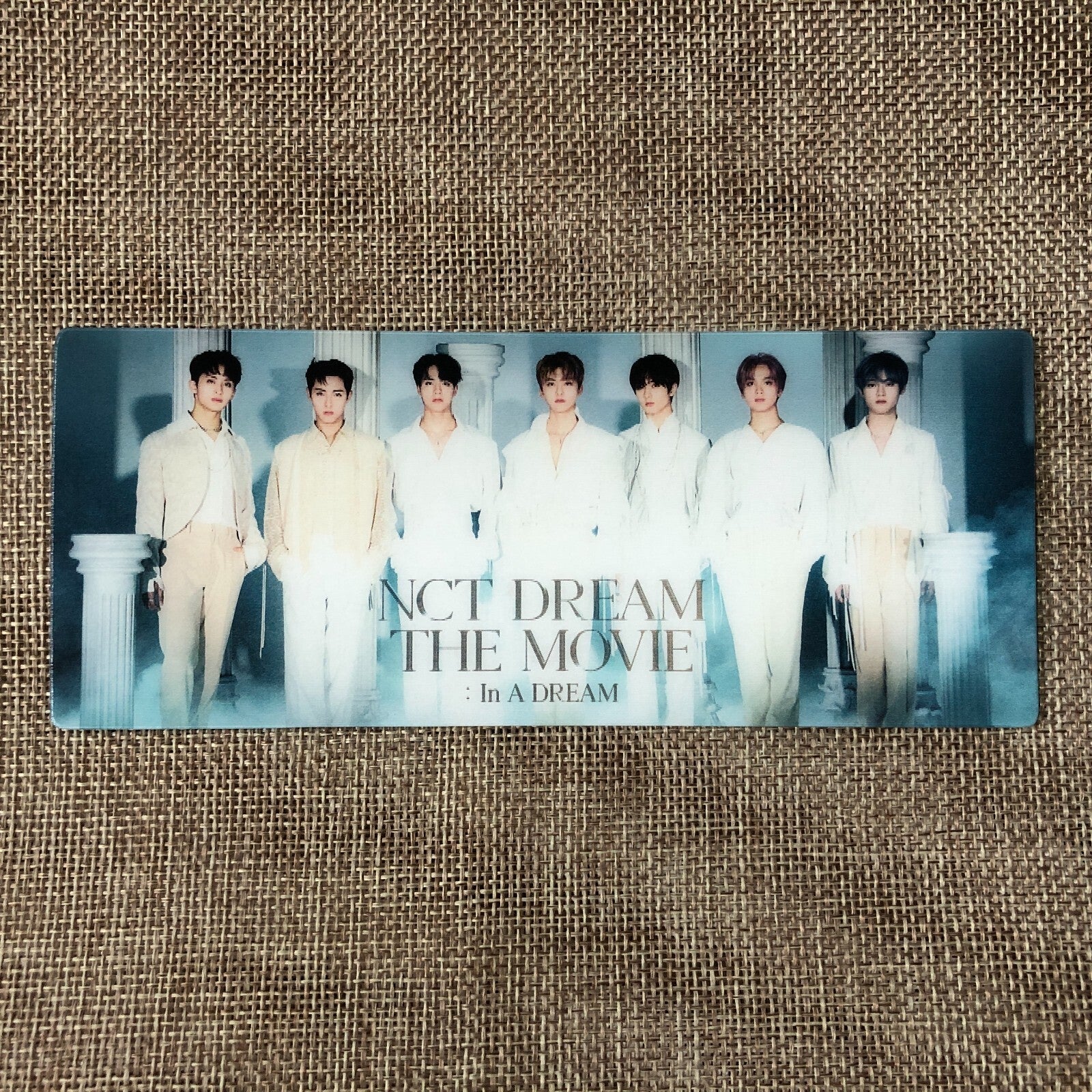 NCT DREAM GROUP [THE MOVIE : In A Dream] Official Lenticular Ticket Photocard
