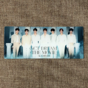 NCT DREAM GROUP [THE MOVIE : In A Dream] Official Lenticular Ticket Photocard