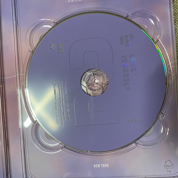 BTS [Love Yourself in NewYork] Official DVD, Photobook + 2 DVD / No PC / Gift