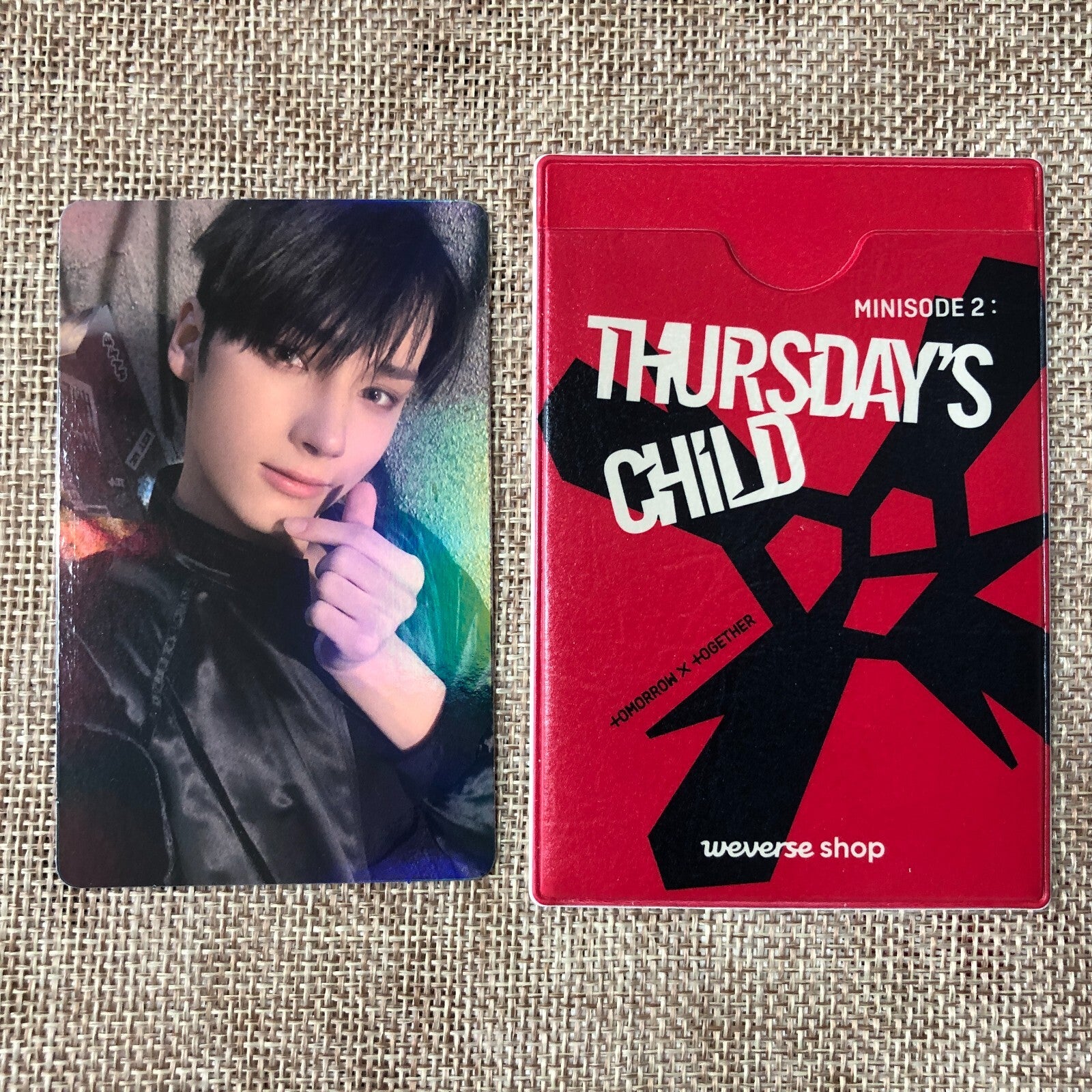 TXT HUENINGKAI [Minisode 2 Thursday's Child] Official Photocard Set, Weverse /+G