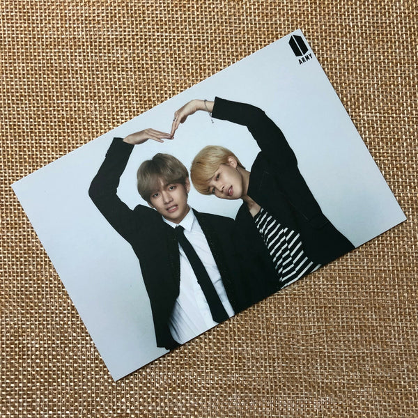 BTS V JIMIN [ Wings Tour Final ] Official Photocard, 4th Army Booth / New / Gift