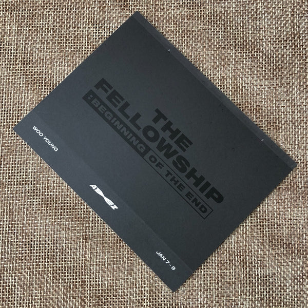 ATEEZ WOOYOUNG [THE FELLOWSHIP : BEGINNING OF THE END DVD] Official Polaroid /+G