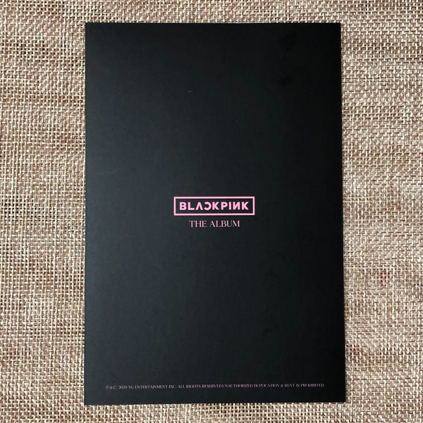BLACKPINK LISA #3 [ THE ALBUM ] Official Postcard, 1st Full Album / New / Gift