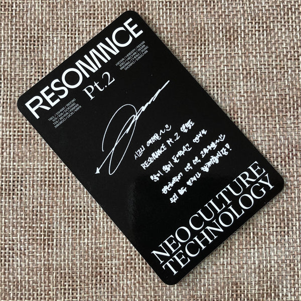 NCT 2020 JUNGWOO [ Resonance Pt.2 ] Official Photocard, Arrival Ver / New / Gift