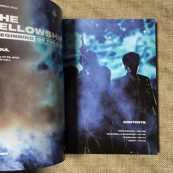 ATEEZ GROUP [THE FELLOWSHIP : BEGINNING OF THE END DVD] Official Photobook /+G