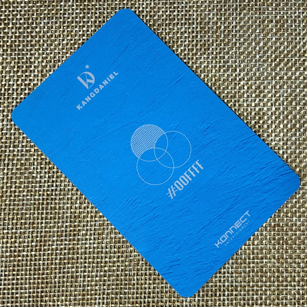 KANG DANIEL #6 [ CYAN ] Official Photocard, 1st Mini Album / New / Gift