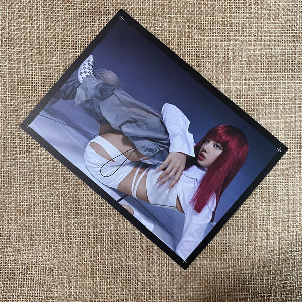 BLACKPINK LISA [ How you like that ] Official Postcard, Special Ed. / New / Gift