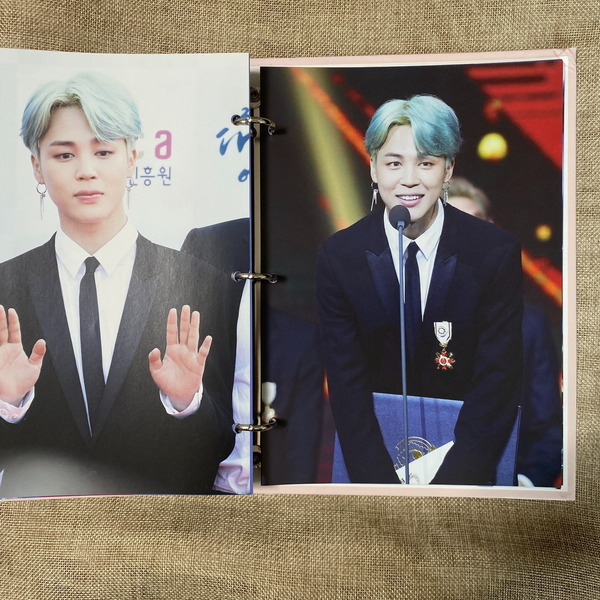 BTS JIMIN [ SLAY Exhibition] Photobook by Mighty, 250 pg 22x29cm /Good / +Gift