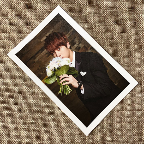 BTS JIN [GLOBAL OFFICIAL FANCLUB 2nd ARMY MEMBERSHIP KIT] Postcard / New / Gift