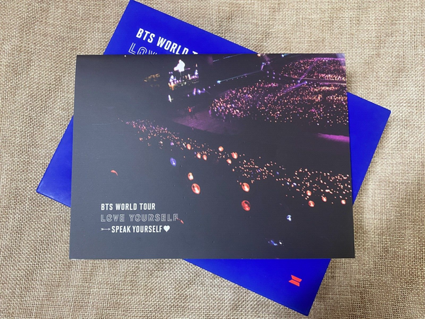 BTS [Speak Yourself World Tour London] Official DVD + Photobook + Poster / Gift