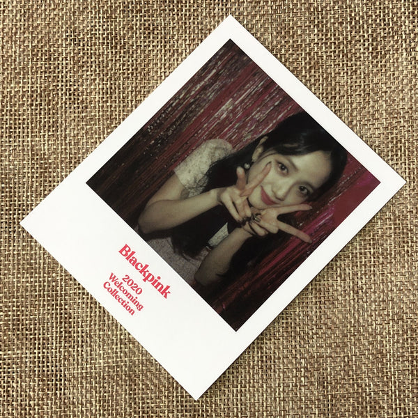 BLACKPINK JISOO [2020 Welcoming Collection] Official Polaroid Photocard / Gift