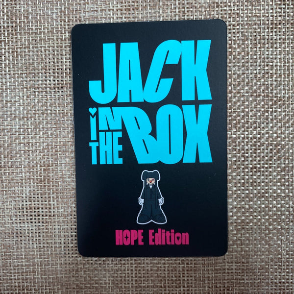 BTS J-HOPE [JACK IN THE BOX] Official Photocard, Hope Edition  / New, Rare /+GFT