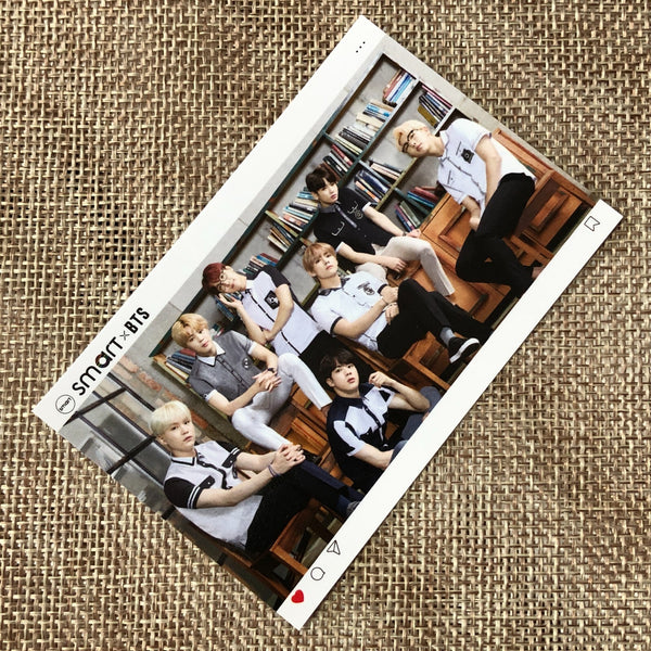 BTS GROUP #11 [ BTS X Smart Uniform ] Official Photocard / New, Rare / Gift
