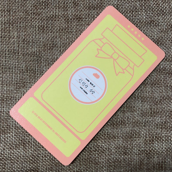 BTS JIN #5 [ 4th Muster Happy Ever After ] Official Cloud Photocard / New / Gift