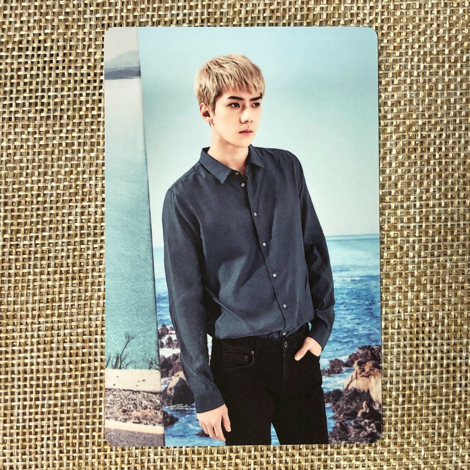 EXO SEHUN [2017 Season's Greetings] Mini Calendar Official Photocard / Gift