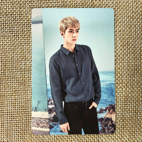 EXO SEHUN [2017 Season's Greetings] Mini Calendar Official Photocard / Gift