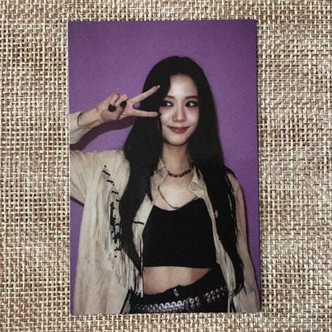 BLACKPINK JISOO #4 [ Lovesick Girls THE ALBUM ] Official Photocard / New / Gift