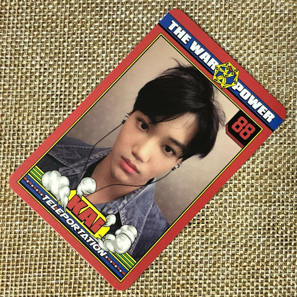 EXO KAI [ The War Power of Music ] Official Photocard, Album Type B / New / Gift