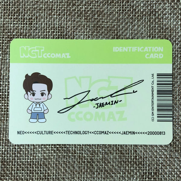 NCT JAEMIN [ CCOMAZ GROCERY STORE ] Official ID Card Photocard / New / Gift