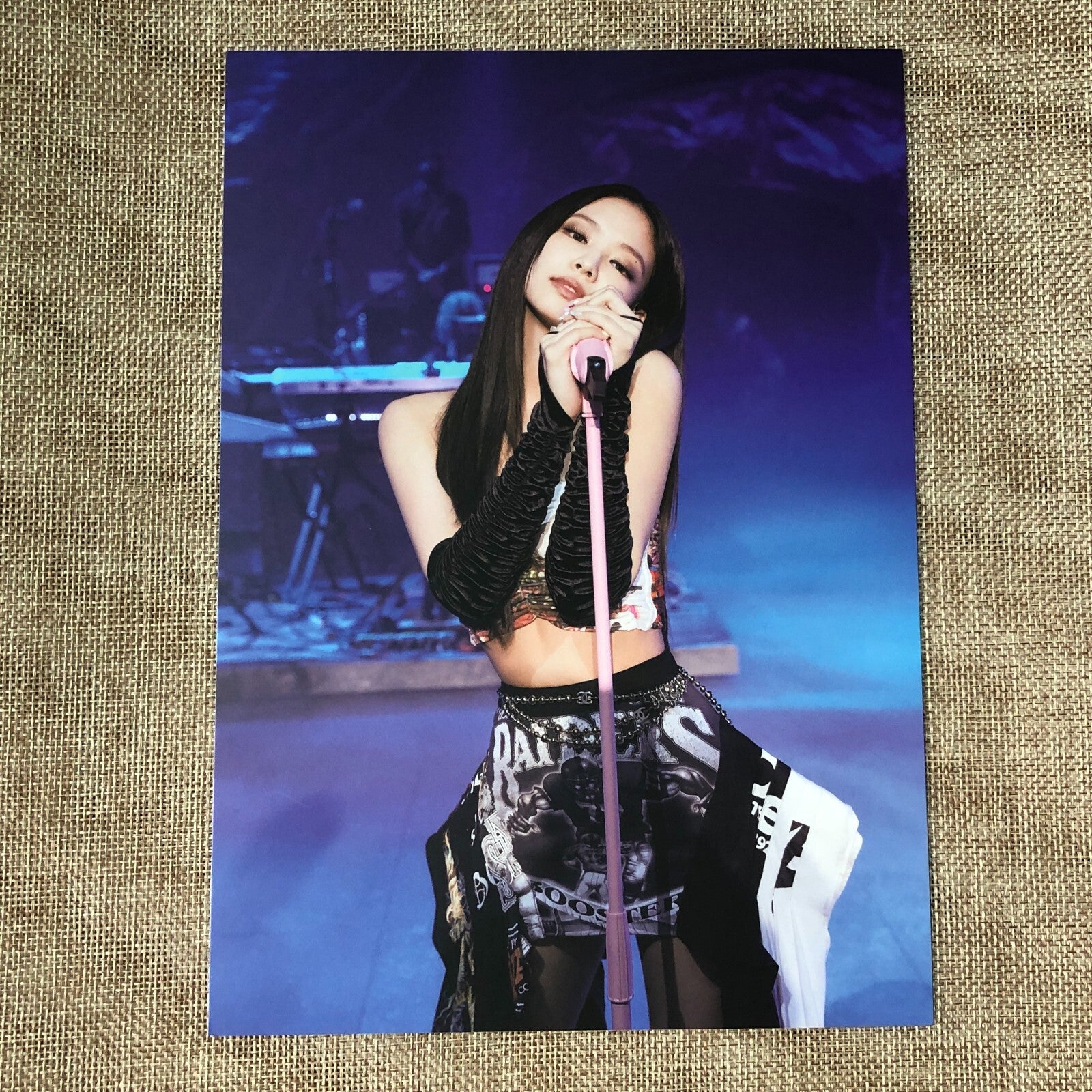 BLACKPINK JENNIE #2 [ THE SHOW DVD ] Official Postcard Poster / New / Gift
