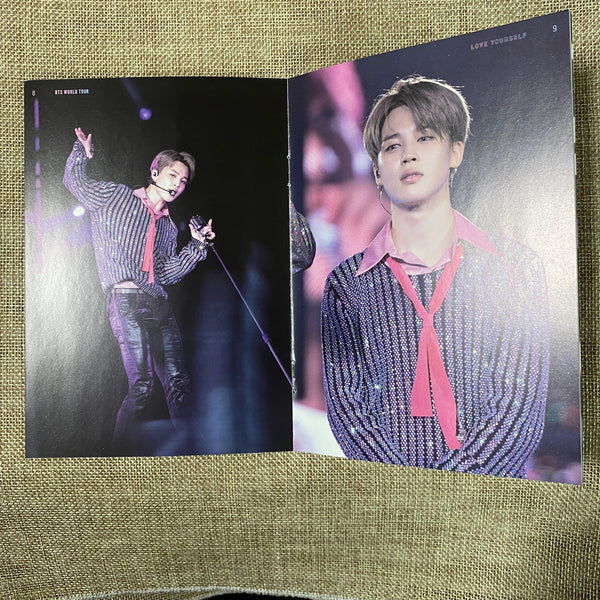 BTS JIMIN [Love Yourself World Tour Seoul] Blu-Ray Book, Photobook / New, Rare