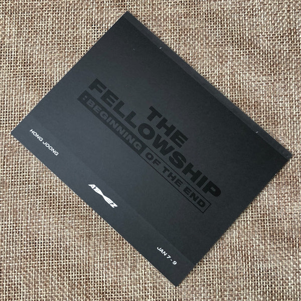 ATEEZ HONGJOONG [THE FELLOWSHIP : BEGINNING OF THE END DVD] Official Polaroid