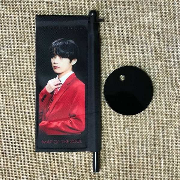 BTS V TAEHYUNG [ Map of the Soul ON:E ] Official Mini Flag, ONE / New / Gift