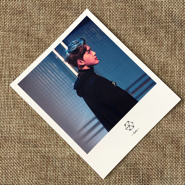 EXO SUHO [ EX'ACT ] Official Polaroid Photocard Set of 2 / Postcard / New / Gift