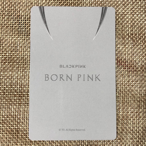 BLACKPINK LISA #4 [Born Pink] Official Photocard, YG Select POB Digipack / Gift