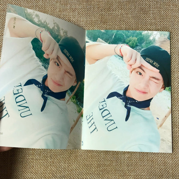 BTS V TAEHYUNG [2017 Summer Package Selfie Book] Official Photobook / New / Gift