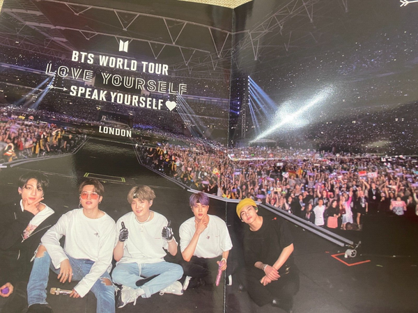 BTS [Speak Yourself World Tour London] Official DVD + Photobook + Poster / Gift