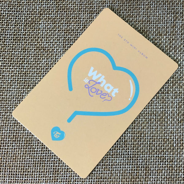 TWICE NAYEON [What is Love Pre-Order] Official Photocard, 5th Mini / New / Gift