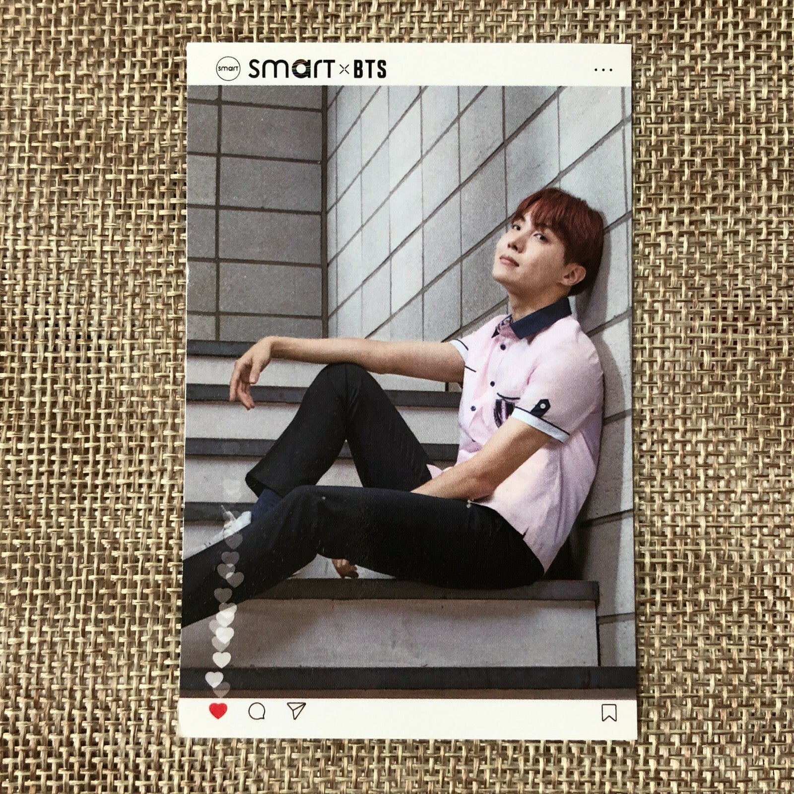 BTS J-HOPE #1 [ BTS X Smart Uniform ] Official Photocard / New, Rare / Gift