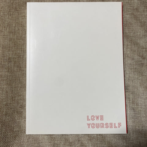 BTS [World Tour Love Yourself] Official Program Book Photobook / New, Rare /+G