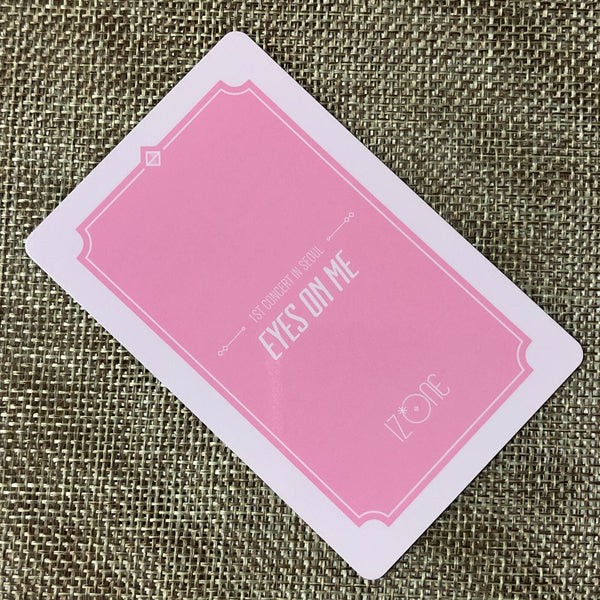 IZ*ONE JOYURI #2 [1st Concert EYES ON ME in Seoul] Official Photocard / Gift