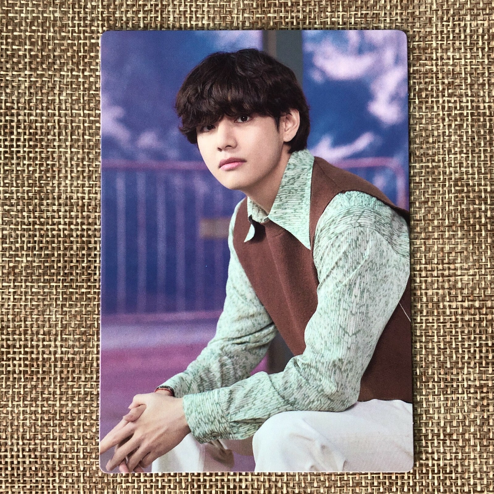 BTS V 2/8 [ 2021 Muster SOWOOZOO ] Official Mini Photocard / New / Gift