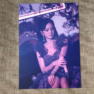 BLACKPINK JISOO #1 [ THE SHOW DVD ] Official Postcard Poster / New / Gift