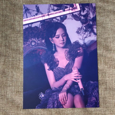 BLACKPINK JISOO #1 [ THE SHOW DVD ] Official Postcard Poster / New / Gift