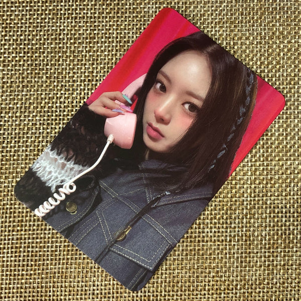 ITZY YUNA #2 [ CRAZY IN LOVE ] Official Photocard, 1st Album / New / Gift