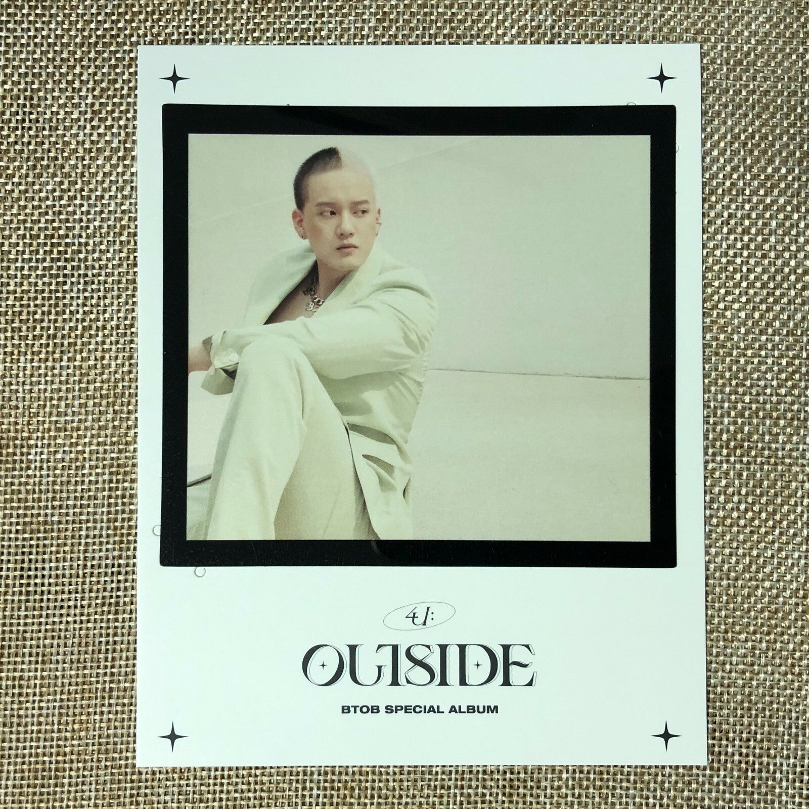 BTOB 4U PENIEL [OUTSIDE] Official Film Photocard, Special Awake Ver. / Gift
