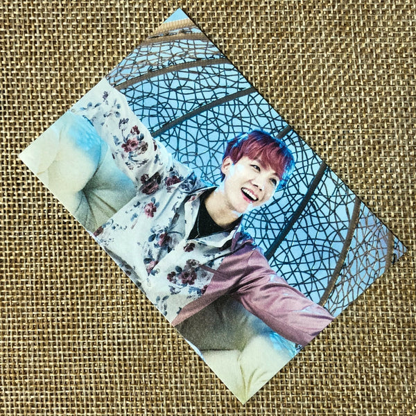 BTS J-HOPE 5/8 [The Wings Tour 2017 Live Trilogy] Official Mini Photocard / Gift