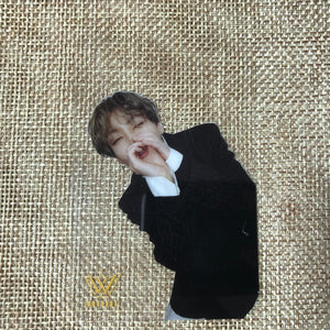 The Rose Kim Woo Sung [WOLF] Official Transparent Clear Photocard / New, Rare